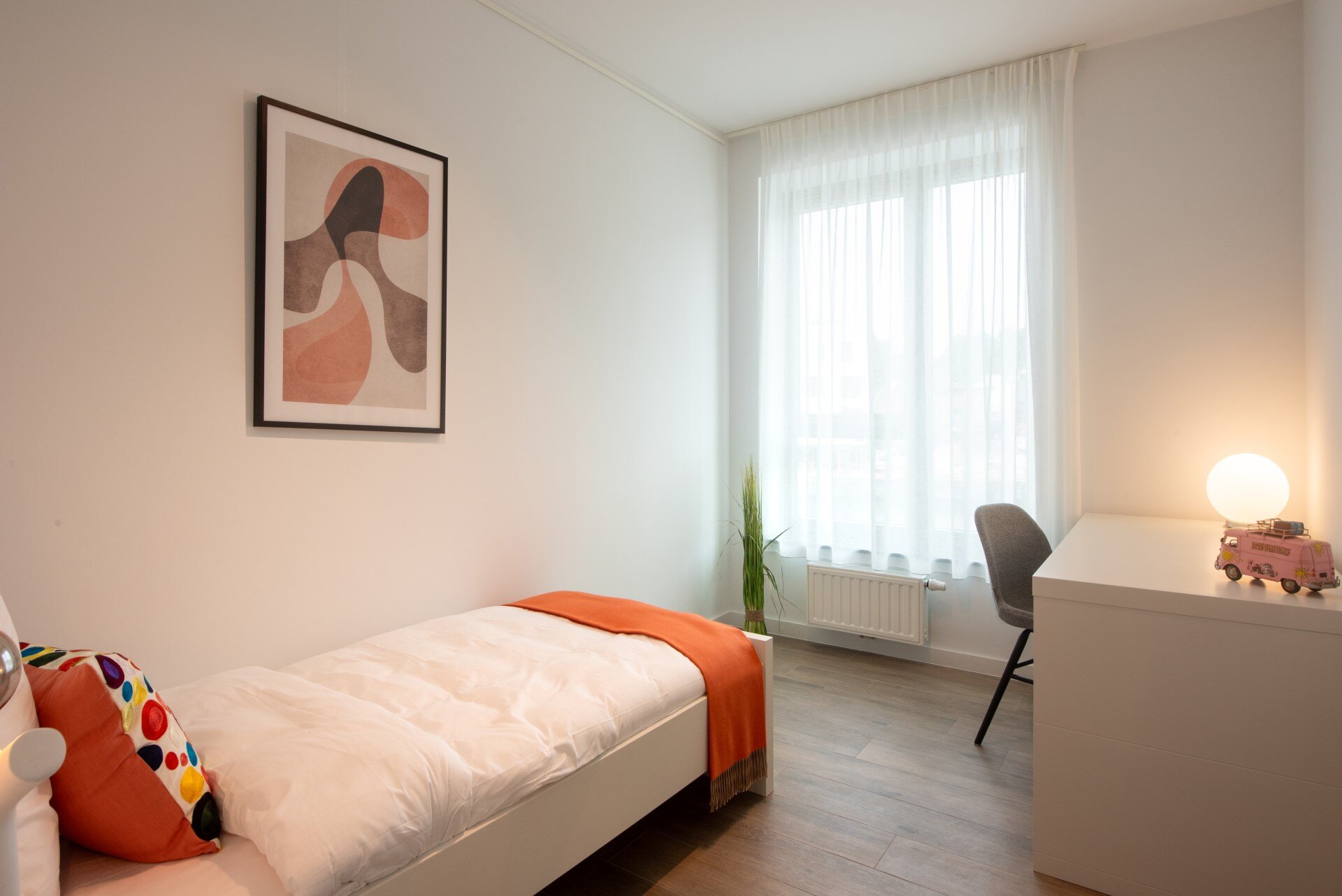 Aménagement intérieur appartement écoquartier 