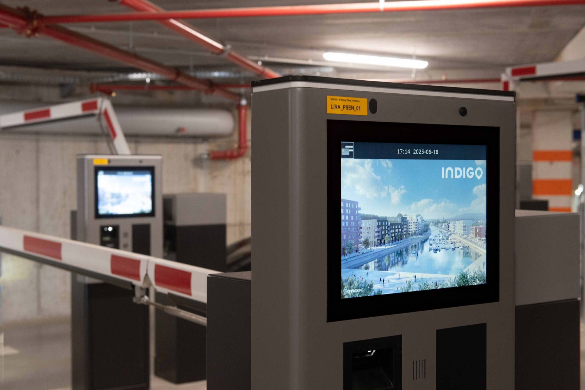 Entrée parking souterrain 